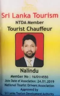 Tourist Guide Chauffeur Nalindu